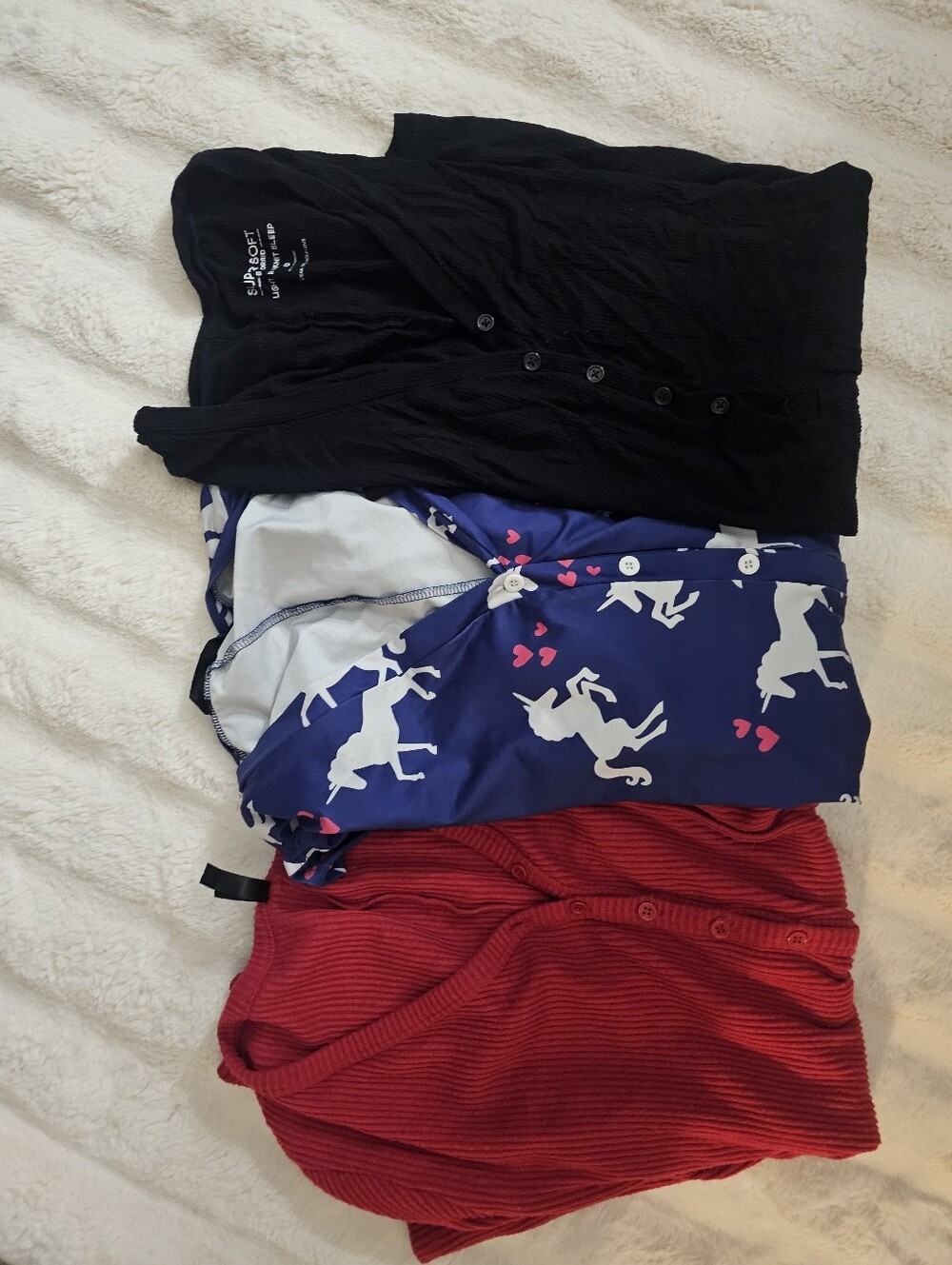 3 One Piece Pajama Sets